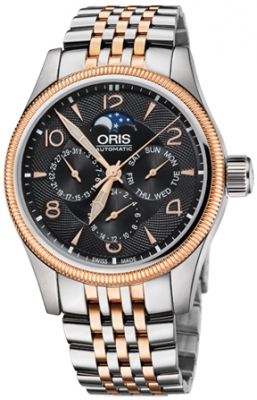 Buy this new Oris Big Crown Complication 40mm 01 582 7678 4364-07 8 20 32 mens watch for the discount price of £1,189.00. UK Retailer.